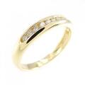 K18YG ダイヤモンド リング 0.17CT