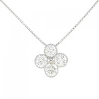 【新品】プラチナダイヤモンド ネックレス 1.075CT E?F VS1?SI1 GOOD