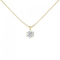 K18YG ダイヤモンド ネックレス 0.294CT G SI1 VG