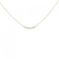 K18YG ダイヤモンド ネックレス 0.09CT