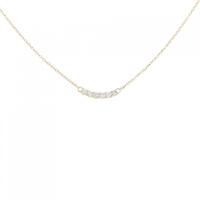 K18YG ダイヤモンド ネックレス 0.09CT