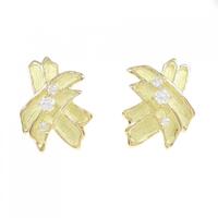 K18YG ダイヤモンド ピアス 0.30CT