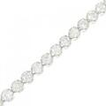 K18WG ダイヤモンド ブレスレット 5.00CT