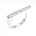 K18WG ダイヤモンド リング 0.24CT