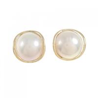 K18YG マベパール イヤリング