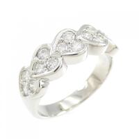 PT ハート ダイヤモンド リング 0.50CT