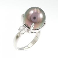PT 黒蝶パール リング 12.4mm