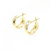 【新品】K18YG フープピアス