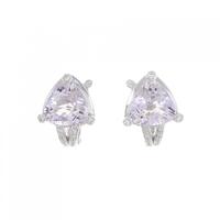 モーブッサン アメジスト ピアス