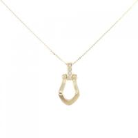 K18YG ダイヤモンド ネックレス 0.02CT