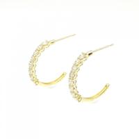 K18YG ダイヤモンド ピアス 1.00CT