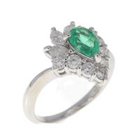 PT エメラルド リング 0.52CT