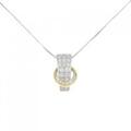 PT/K18YG ダイヤモンド ネックレス 0.47CT