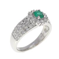 PT エメラルド リング 0.23CT