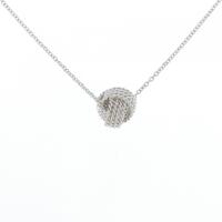 ティファニー ツイストノット ネックレス