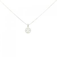 K18WG ダイヤモンド ネックレス 0.103CT