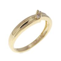 K18YG ダイヤモンド リング 0.04CT