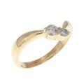 K18YG ダイヤモンド リング 0.16CT