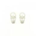 PT 白蝶パール ピアス 9.6mm