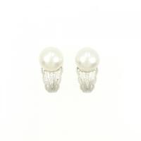 PT 白蝶パール ピアス 9.6mm
