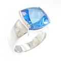 タサキ ブルートパーズリング 9.09CT
