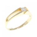 K18YG ダイヤモンド リング 0.10CT