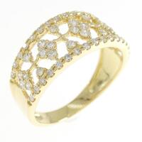 K18YG ダイヤモンド リング 0.50CT