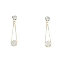 K18YG ダイヤモンド ピアス 0.50CT