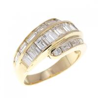 K18YG ダイヤモンド リング 2.53CT