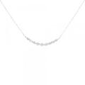 K18WG ダイヤモンド ネックレス 0.30CT
