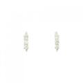 K18WG ダイヤモンド ピアス 0.2CT