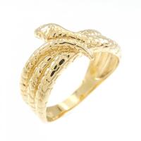 K18YG スネーク リング