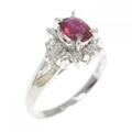 PT ルビー リング 0.36CT