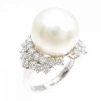 PT 白蝶パール リング 12.5mm