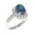 PT ブラックオパール リング 1.65CT