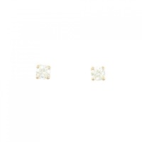 K18PG ダイヤモンド ピアス 0.37CT