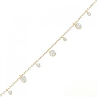 K18YG ダイヤモンド ブレスレット 0.26CT