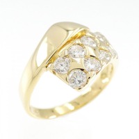 K18YG ダイヤモンド リング 0.70CT