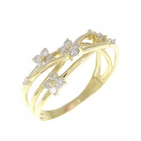 K18YG ダイヤモンド リング 0.30CT