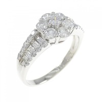 PT フラワー ダイヤモンド リング 1.00CT