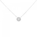 K18WG ダイヤモンド ネックレス 0.211CT