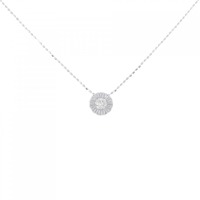 K18WG ダイヤモンド ネックレス 0.211CT