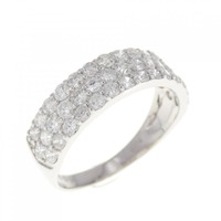 PT パヴェ ダイヤモンド リング 1.00CT