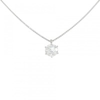 【新品】PT ソリティア ダイヤモンド ネックレス 1.01CT D SI2 3EXT