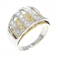 PT/K18YG ダイヤモンド リング 1.00CT