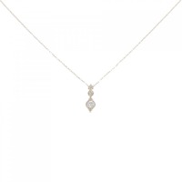 K18PG ダイヤモンド ネックレス 0.11CT