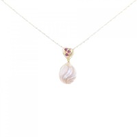 K18YG カラーストーン ネックレス