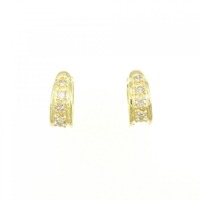 K18YG ダイヤモンド イヤーカフ 0.16CT