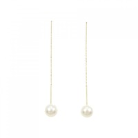 K18YG アコヤパール ピアス 7.5mm