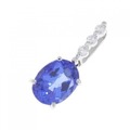PT タンザナイト ペンダント 1.78CT